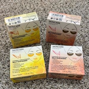 Vitamin C Brightening Jelly Eye Masks - Yellow